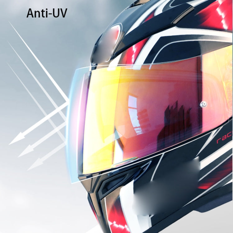 Motorcycle Helmet Visor Anti-UV Wind Shield Lens For AGV K1 / K3SV / K5(Electroplated Red) - In Car by buy2fix | Online Shopping UK | buy2fix