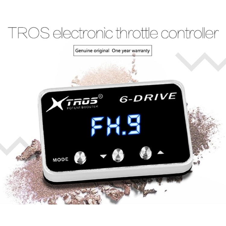 For Perodua Myvi TROS TS-6Drive Potent Booster Electronic Throttle Controller - In Car by TROS | Online Shopping UK | buy2fix