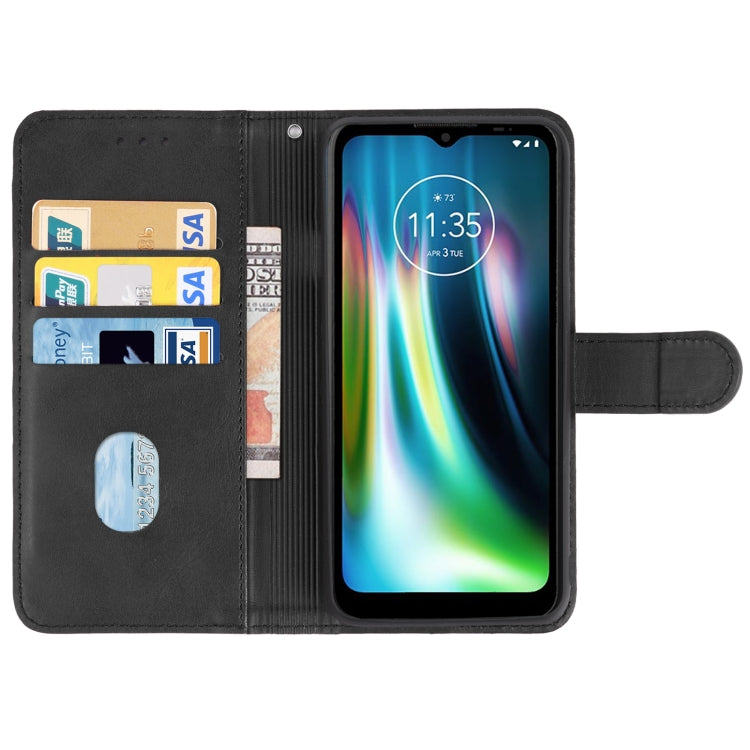 Leather Phone Case For Motorola Moto Defy 2021(Black) - Motorola Cases by buy2fix | Online Shopping UK | buy2fix