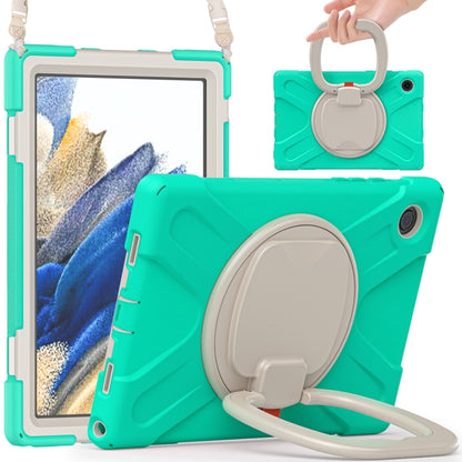 For Samsung Galaxy Tab A8 10.5 2021 Silicone + PC Tablet Case(Mint Green) - Other Galaxy Tab PC by buy2fix | Online Shopping UK | buy2fix