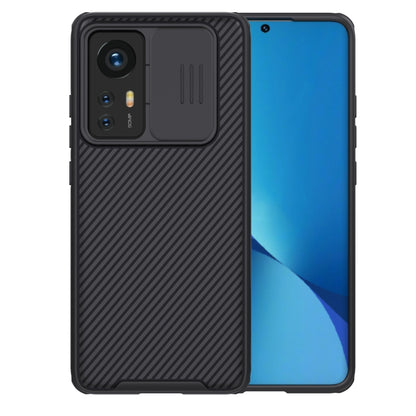 For Xiaomi 12 / 12X NILLKIN CamShield Pro Series PC Full Coverage Phone Case(Black) - 12 Cases by NILLKIN | Online Shopping UK | buy2fix