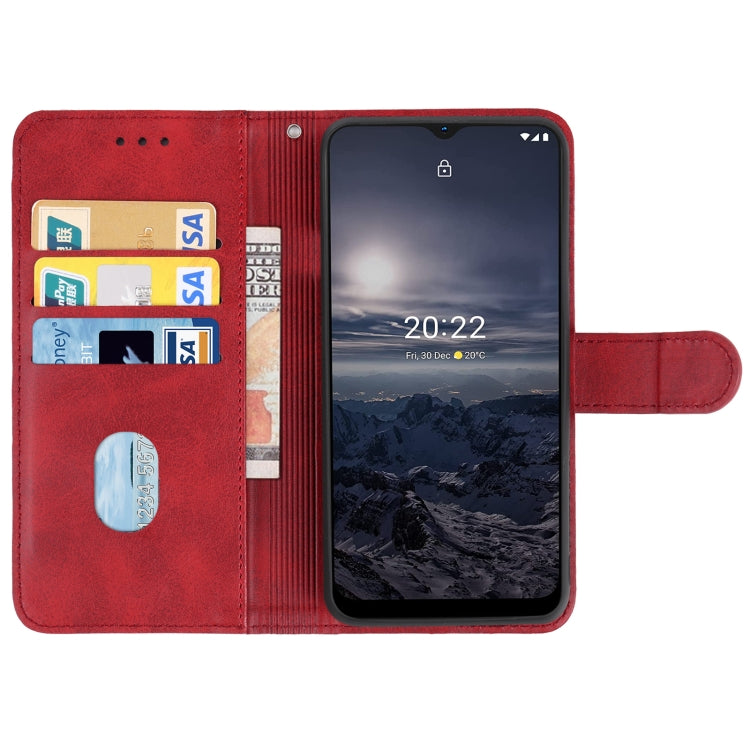 For Nokia G21 / G11 Leather Phone Case(Red) - Nokia Cases by buy2fix | Online Shopping UK | buy2fix
