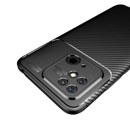 For Xiaomi Redmi 10C Carbon Fiber Texture Shockproof TPU Phone Case(Blue) - Xiaomi Accessories by buy2fix | Online Shopping UK | buy2fix