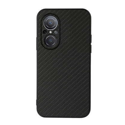 For Huawei nova 9 SE Fine Hole Carbon Fiber Texture Shockproof Phone Case(Black) - Mobile Accessories by buy2fix | Online Shopping UK | buy2fix