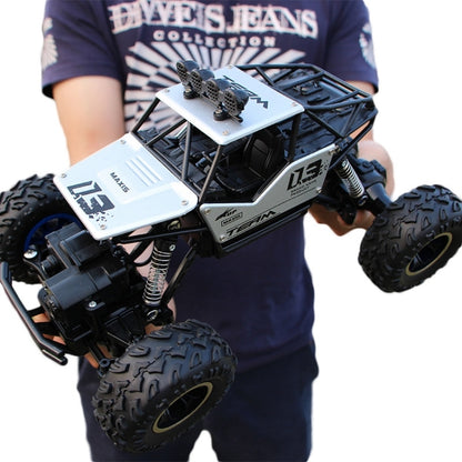 2.4GHz 4WD Double Motors Off-Road Climbing Car Remote Control Vehicle, Model:6141(Silver) - RC Cars by buy2fix | Online Shopping UK | buy2fix