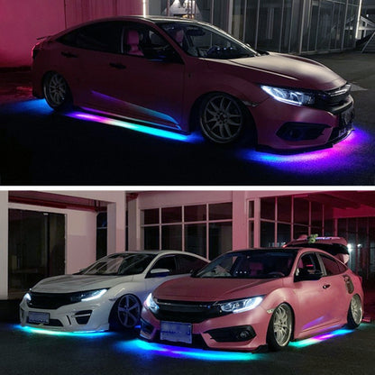 Car Modification Symphony Voice Control LED Chassis Lights, Specification:4 x 60cm + 2 x 90cm - In Car by buy2fix | Online Shopping UK | buy2fix