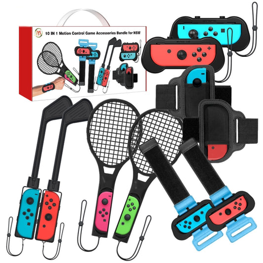 JYS JYS-NS215 10 In 1 Somatosensory Sports Accessories Set for Nintendo Switch - Gamepads by buy2fix | Online Shopping UK | buy2fix