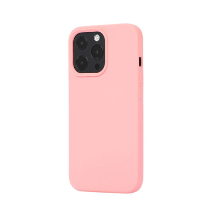 For iPhone 14 Liquid Silicone Phone Case (Cherry Blossom Pink) - iPhone 14 Cases by buy2fix | Online Shopping UK | buy2fix