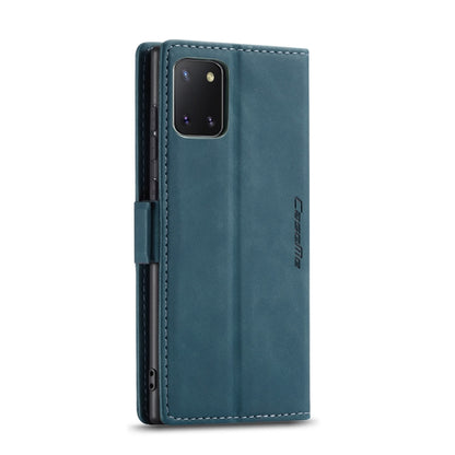 For Galaxy A81 / Note 10 Lite CaseMe Multifunctional Horizontal Flip Leather Case, with Card Slot & Holder & Wallet(Blue) - Samsung Accessories by CaseMe | Online Shopping UK | buy2fix