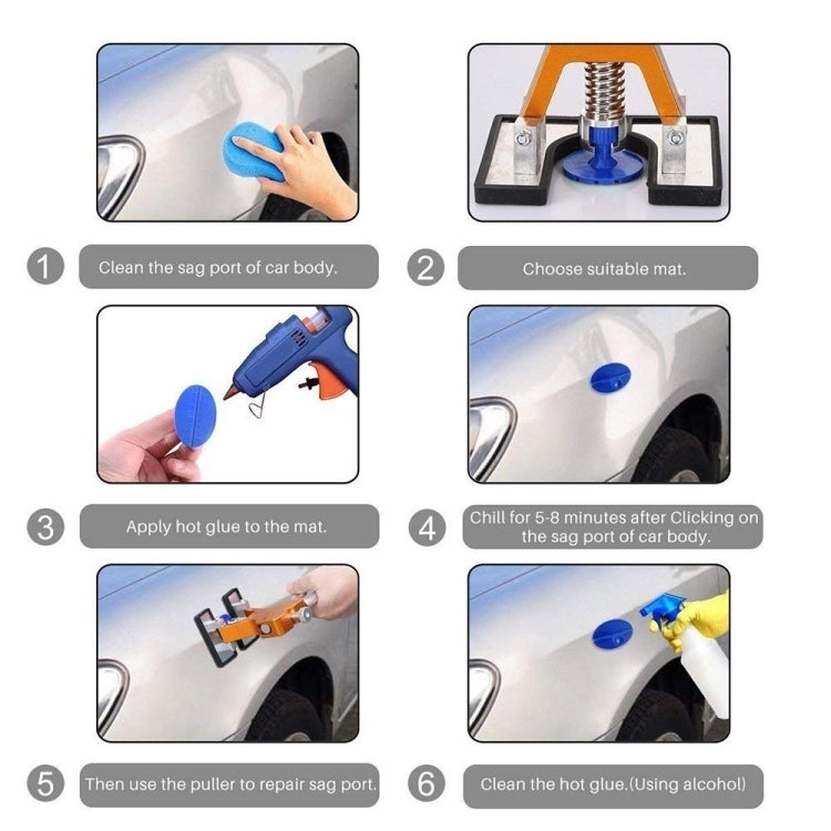 N2 72 in 1 Car Paintless Dent Removal Fender Damage Repair Puller Lifter, Plug Type:UK Plug - In Car by buy2fix | Online Shopping UK | buy2fix