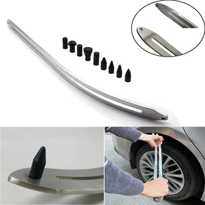 N8 10 in 1 Car Paintless Dent Removal Fender Damage Repair Puller Lifter Arc Crowbar Tools Hook Rods kit - In Car by buy2fix | Online Shopping UK | buy2fix