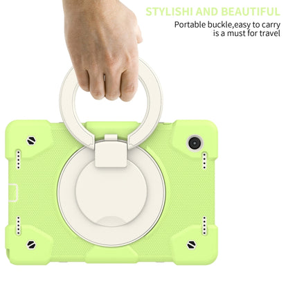 For Samsung Galaxy Tab A8 10.5 2021 Silicone + PC Full Body Protection Tablet Case With Holder & Strap(Green) - Other Galaxy Tab PC by buy2fix | Online Shopping UK | buy2fix