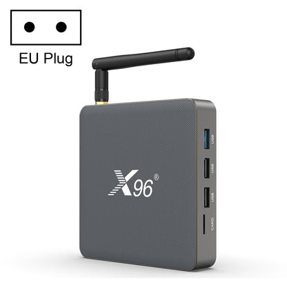 X96 X6 8K Smart TV BOX Android 11.0 Media Player, RK3566 Quad Core ARM Cortex A55, RAM: 4GB, ROM: 32GB, Plug Type:EU Plug - Consumer Electronics by buy2fix | Online Shopping UK | buy2fix