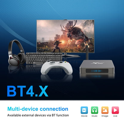 X96 X6 8K Smart TV BOX Android 11.0 Media Player, RK3566 Quad Core ARM Cortex A55, RAM: 8GB, ROM: 64GB, Plug Type:US Plug - Consumer Electronics by buy2fix | Online Shopping UK | buy2fix