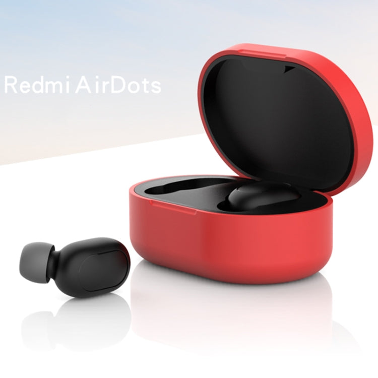 Bluetooth Earphone Silicone Case For Redmi AirDots(Red) - Xiaomi Earphone Case by buy2fix | Online Shopping UK | buy2fix
