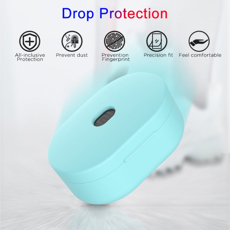 Bluetooth Earphone Silicone Case For Redmi AirDots(Mint Green) - Xiaomi Earphone Case by buy2fix | Online Shopping UK | buy2fix