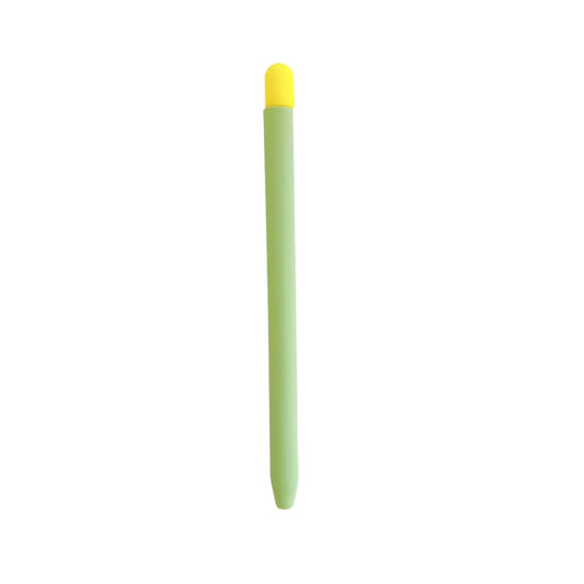 Contrasting Color Silicone Protective Case For Apple Pencil 2(Green) - Pencil Accessories by buy2fix | Online Shopping UK | buy2fix