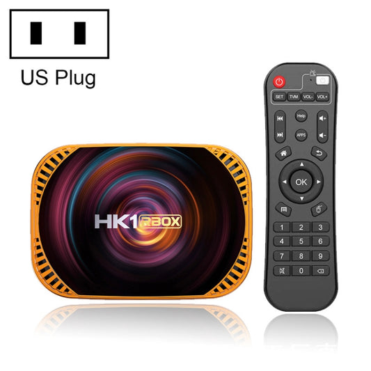 MECOOL HK1RBOX X4 4K TV Box, Android 11 Amlogic S905X4 CPU with RC 4GB+128GB(US Plug) - Consumer Electronics by MECOOL | Online Shopping UK | buy2fix