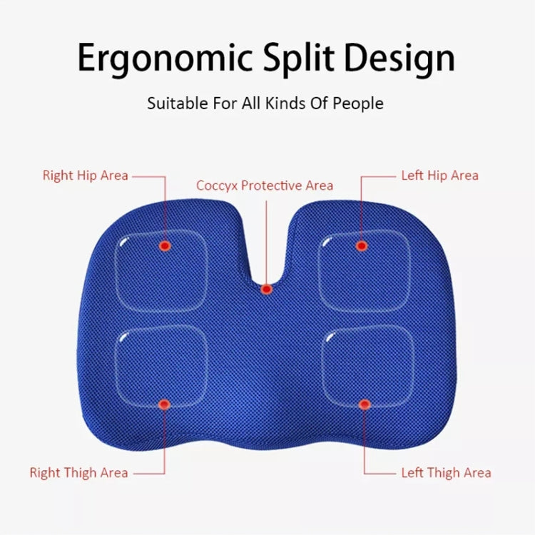 Soft U-shaped cushion Ergonomic Seat, Model:Mesh Style(Purple) - Home & Garden by buy2fix | Online Shopping UK | buy2fix