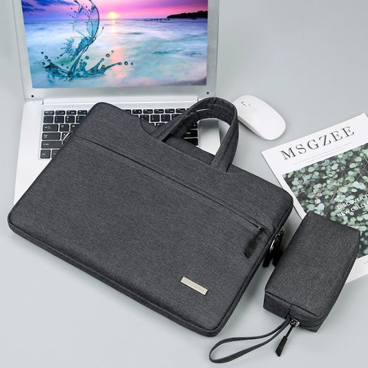 Handbag Laptop Bag Inner Bag with Power Bag, Size:16.1 inch(Dark Grey) - Other by buy2fix | Online Shopping UK | buy2fix