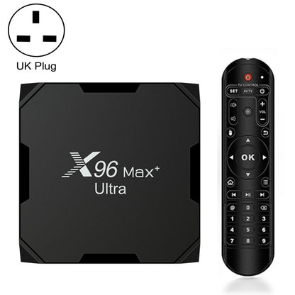 H96 Max+ Ultra 4GB+32GB Amlogic S905X4 8K Smart TV BOX Android 11.0 Media Player, Plug Type:UK Plug - Consumer Electronics by buy2fix | Online Shopping UK | buy2fix