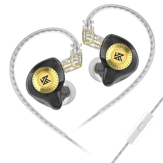 KZ-EDX Ultra Dual Magnetic Dynamic In-Ear Headphones,Length: 1.2m(With Microphone) - In Ear Wired Earphone by KZ | Online Shopping UK | buy2fix