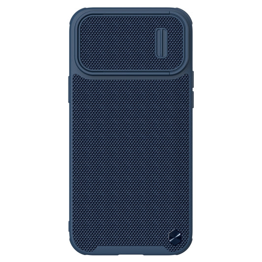 For iPhone 13 Pro Max NILLKIN 3D Textured Nylon Fiber TPU + PC Phone Case (Blue) - iPhone 13 Pro Max Cases by NILLKIN | Online Shopping UK | buy2fix