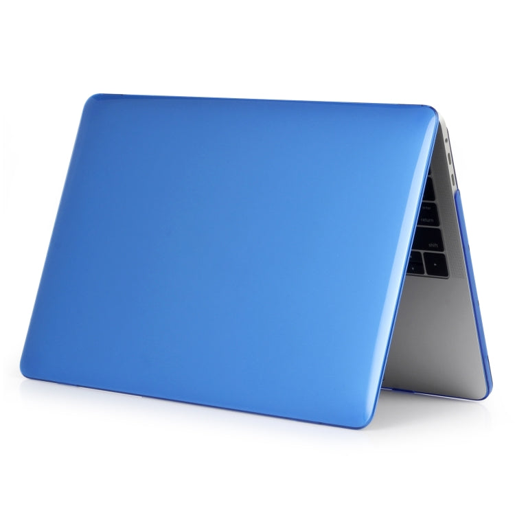 For MacBook Air 13.6 inch A2681 2022 Laptop Crystal Style Protective Case(Dark Blue) - MacBook Air Cases by buy2fix | Online Shopping UK | buy2fix