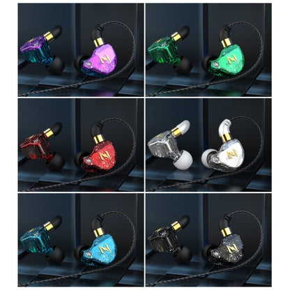 QKZ ZEN In-ear Subwoofer Wire-controlled Music Running Sports Earphone with Mic(Blue) - In Ear Wired Earphone by QKZ | Online Shopping UK | buy2fix