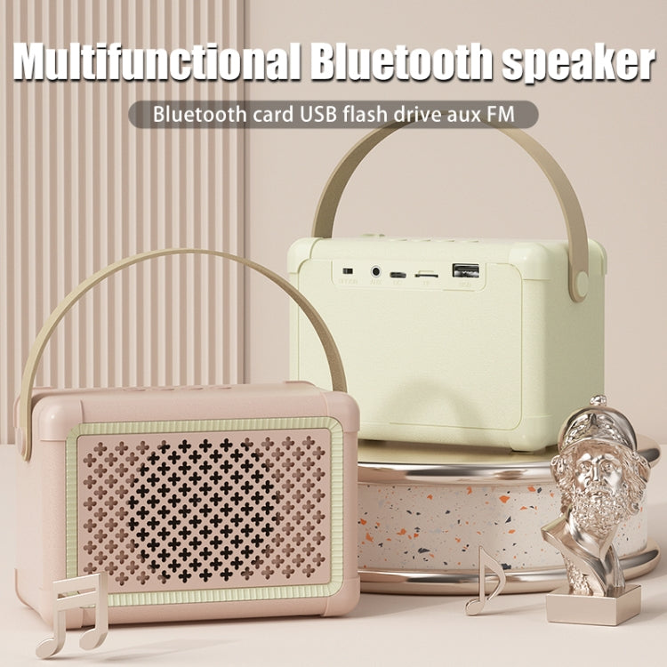 N10 ABS Portable Mini Wireless Bluetooth Speaker(Beige) - Mini Speaker by buy2fix | Online Shopping UK | buy2fix