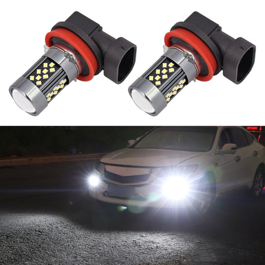 1 Pair H11 12V 7W Strobe Car LED Fog Light(White Light) - In Car by buy2fix | Online Shopping UK | buy2fix