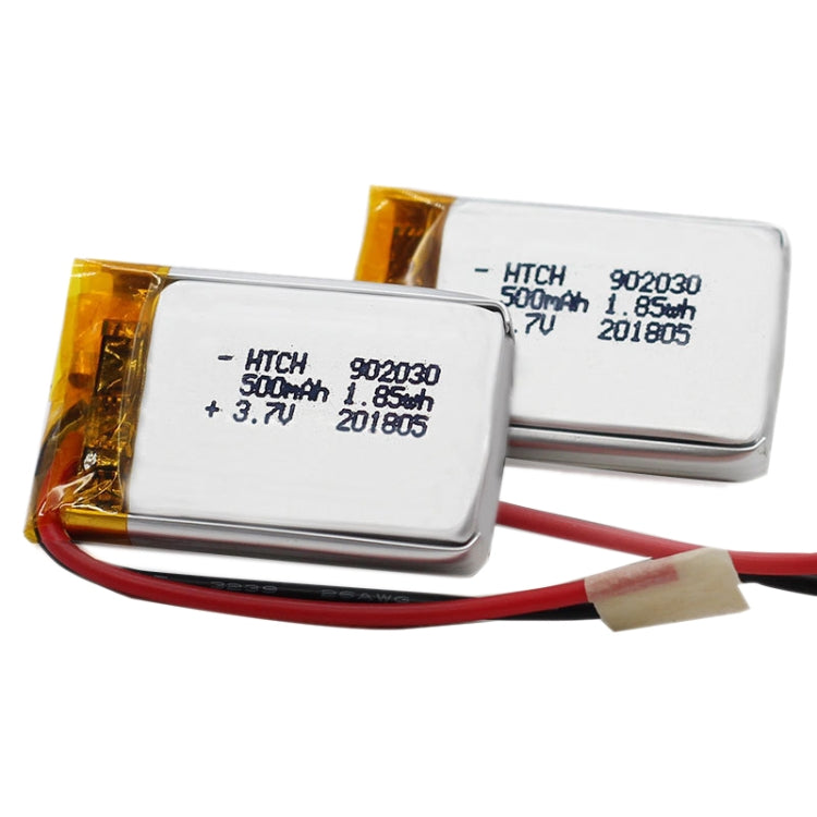 2pcs 902030 500mAh Li-Polymer Battery Replacement - Others by buy2fix | Online Shopping UK | buy2fix