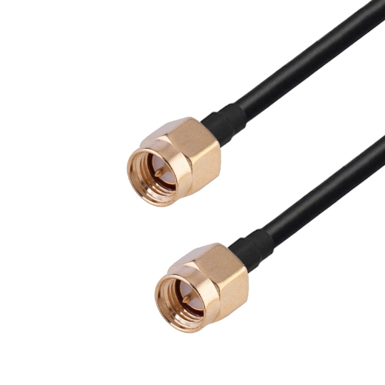 SMA Male to SMA Male RG174 RF Coaxial Adapter Cable, Length: 1m - Connectors by buy2fix | Online Shopping UK | buy2fix