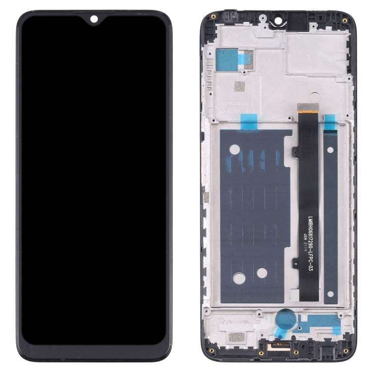 LCD Screen and Digitizer Full Assembly with Frame For ZTE Blade V30 Vita - For ZTE by buy2fix | Online Shopping UK | buy2fix