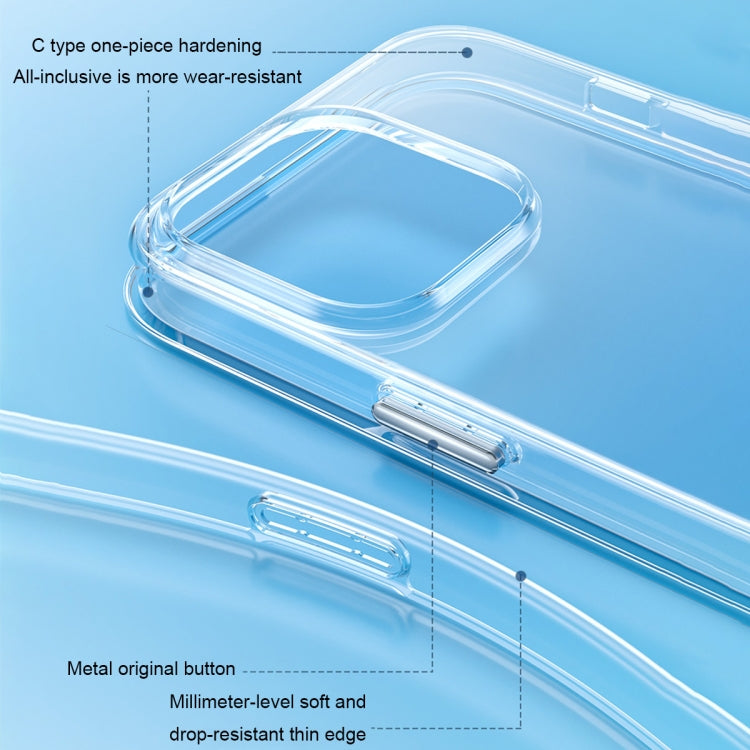 For iPhone 13 WEKOME Top Clear Phone Case(Transparent) - iPhone 13 Cases by WK | Online Shopping UK | buy2fix
