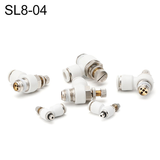 SL8-04 LAIZE SL Throttle Valve Elbow Pneumatic Quick Connector -  by LAIZE | Online Shopping UK | buy2fix