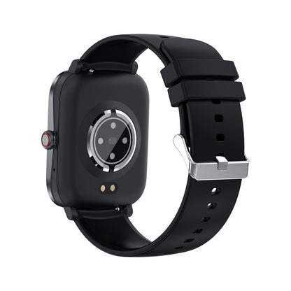 Ochstin 5HK20 1.85 inch Round Screen Silicone Strap Smart Watch with Bluetooth Call Function(Black) - Smart Wear by OCHSTIN | Online Shopping UK | buy2fix