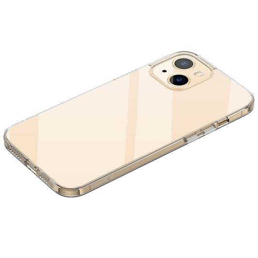 For iPhone 14 SULADA Frosted Series Shockproof Transparent TPU Phone Case(Gold) - iPhone 14 Cases by SULADA | Online Shopping UK | buy2fix