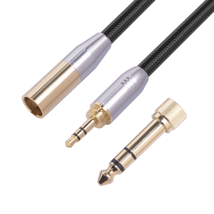 SB423M120-03 6.35mm + 3.5mm Male to Mini XLR 3pin Male Audio Cable, Length: 30cm - Consumer Electronics by buy2fix | Online Shopping UK | buy2fix