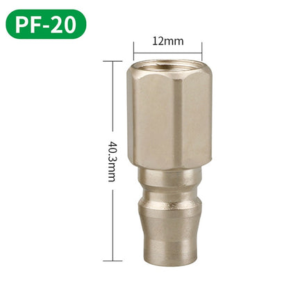 LAIZE PF-20 10pcs C-type Self-lock Pneumatic Quick Fitting Connector -  by LAIZE | Online Shopping UK | buy2fix