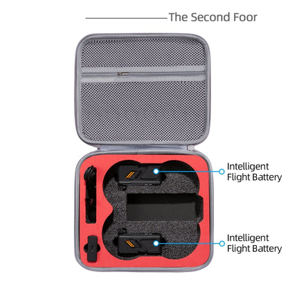 For DJI Avata Drone Body Square Shockproof Hard Case Carrying Storage Bag, Size: 27 x 23 x 10cm(Grey + Black Liner) - DJI & GoPro Accessories by buy2fix | Online Shopping UK | buy2fix