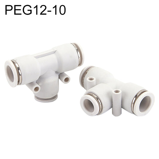 PEG12-10 LAIZE PW T-type Tee Reducing Pneumatic Quick Fitting Connector -  by LAIZE | Online Shopping UK | buy2fix