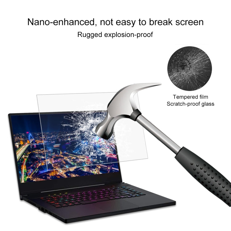 For ASUS ROG ZEPHYRUS (M15) 15.6 inch Laptop Screen HD Tempered Glass Protective Film - Computer & Networking by buy2fix | Online Shopping UK | buy2fix