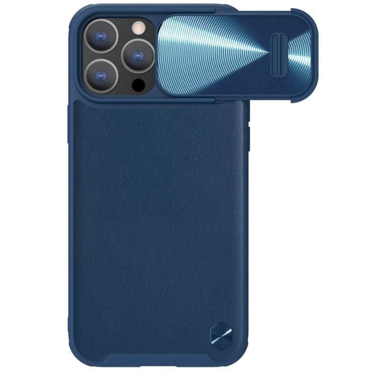 For iPhone 14 Pro Max NILLKIN PC + TPU Magnetic Phone Case(Blue) - iPhone 14 Pro Max Cases by NILLKIN | Online Shopping UK | buy2fix