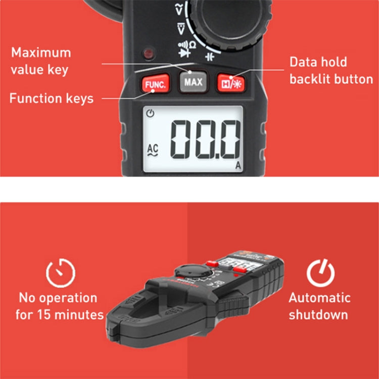 HABOTEST HT200A Pocket Clamp Multimeter - Digital Multimeter by HABOTEST | Online Shopping UK | buy2fix