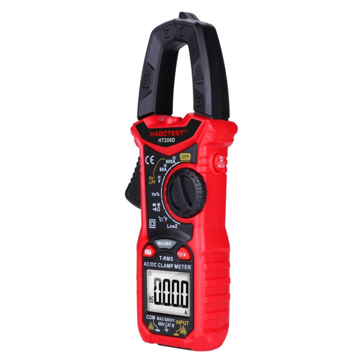 HABOTEST HT206A High Precision Digital Clamp Multimeter - Consumer Electronics by buy2fix | Online Shopping UK | buy2fix