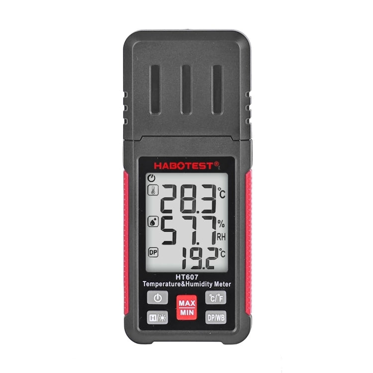 HABOTEST HT607 Portable Handheld Temperature Humidity Tester - Electronic Test by HABOTEST | Online Shopping UK | buy2fix