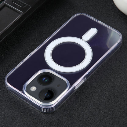 For iPhone 14 Plus GEBEI MagSafe Magnetic Transparent Phone Case - iPhone 14 Plus Cases by GEBEI | Online Shopping UK | buy2fix
