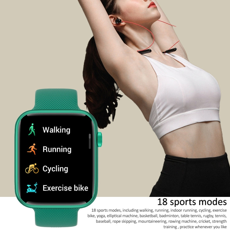 HT15 1.85 inch Silicone Band IP67 Waterproof Smart Watch, Support Bluetooth Calling / Sleep Monitoring(Black) - Smart Wear by buy2fix | Online Shopping UK | buy2fix