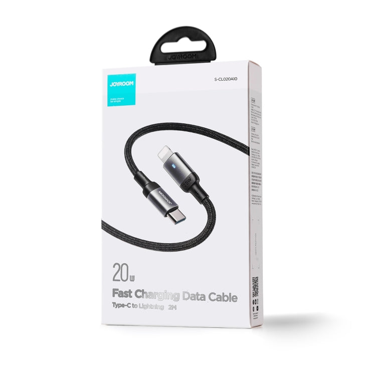 JOYROOM S-CL020A10 Extraordinary Series 20W USB-C / Type-C to 8 Pin Fast Charging Data Cable, Cable Length:1.2m(Black) - 2 in 1 Cable by JOYROOM | Online Shopping UK | buy2fix